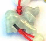 Lucky Chinese Jade Year of the Dog Pendant